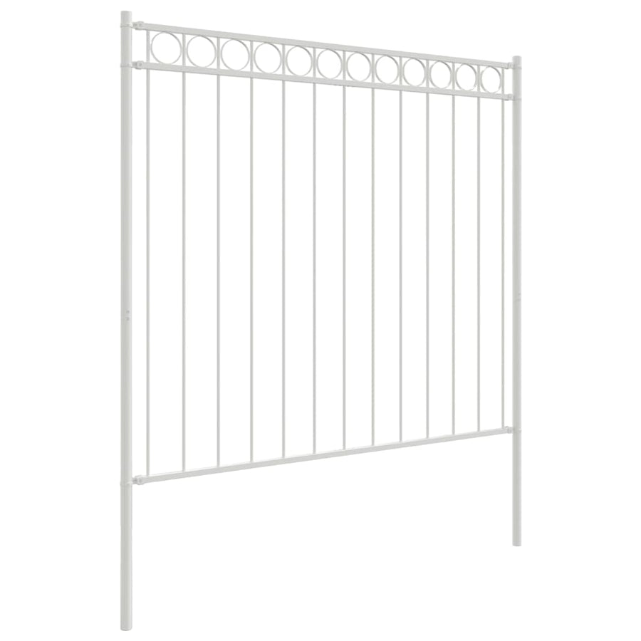 Hecelement Wit 170 x 170 cm Staal