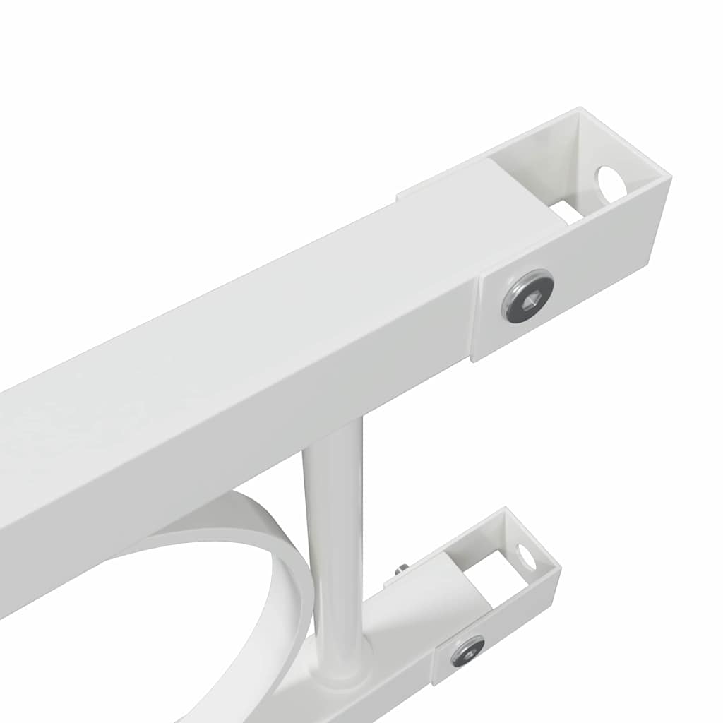 Hecelement Wit 170 x 150 cm Staal