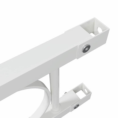 Hecelement Wit 170 x 150 cm Staal