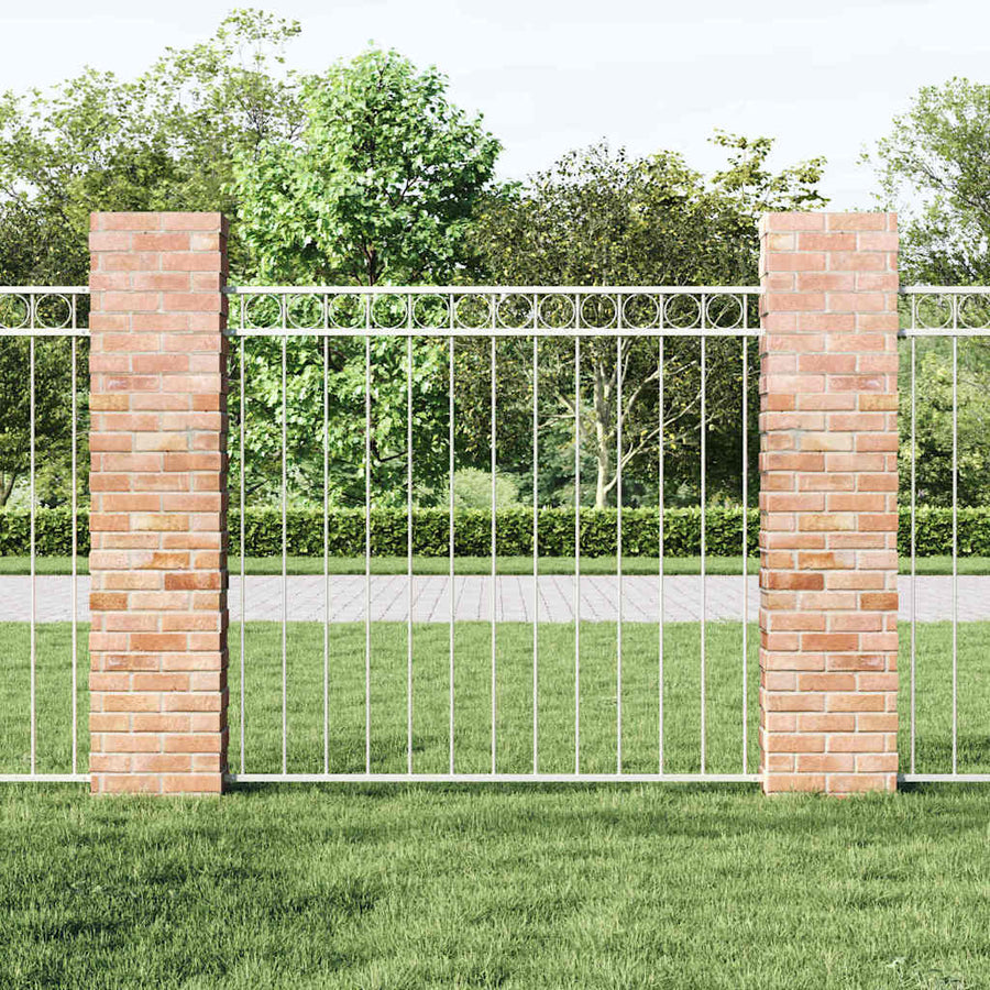 Hecelement Wit 170 x 150 cm Staal