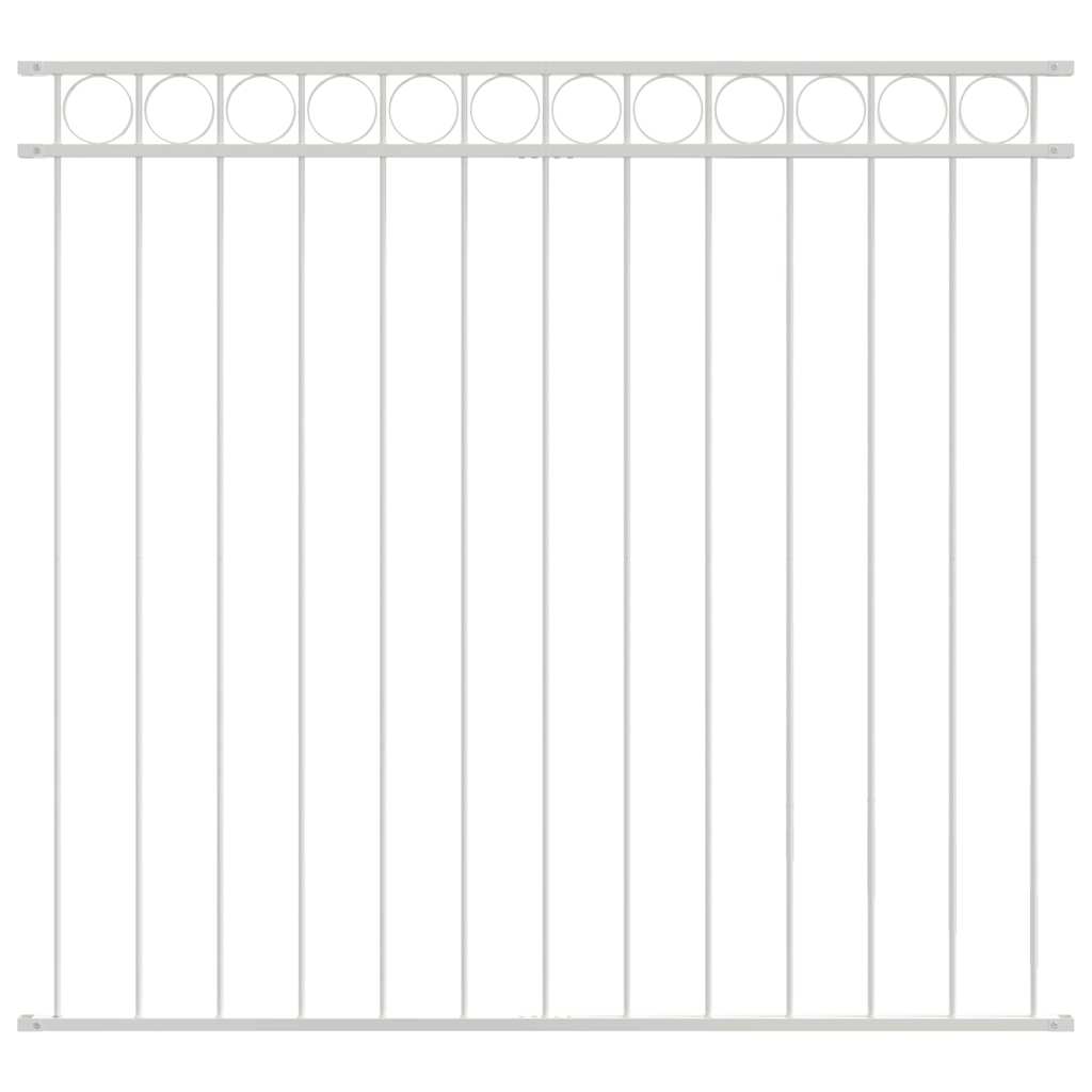 Hecelement Wit 170 x 150 cm Staal