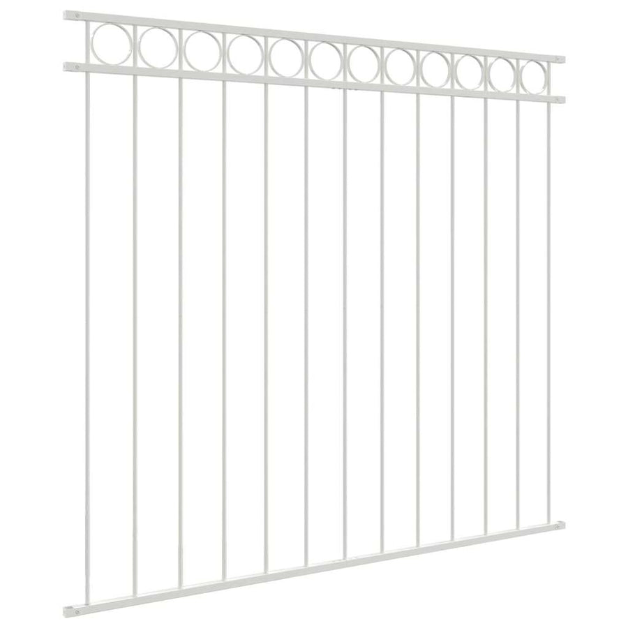 Hecelement Wit 170 x 150 cm Staal