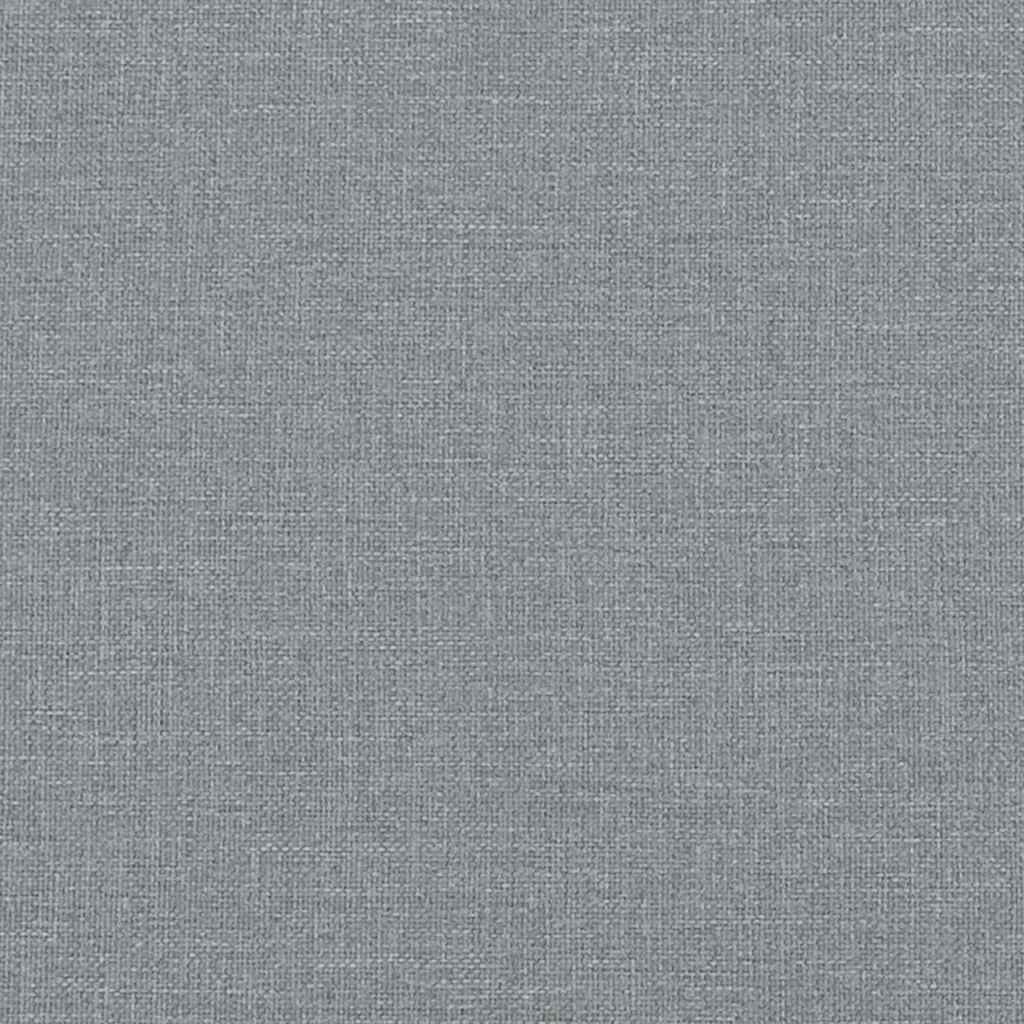 Shampoo Stoel Lichtgrijs en zwart 136 x 60 x 92 cm Stof