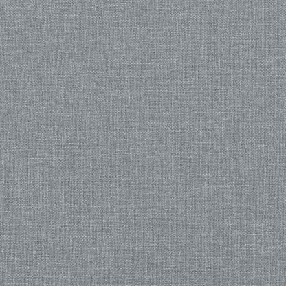 Shampoo Stoel Lichtgrijs en zwart 136 x 60 x 92 cm Stof