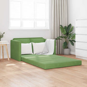 Sofa Bed Light Green 204 x 122 x 60 cm Velvet