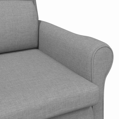 Fauteuil Lichtgrijs 76 x 94 x 102 cm Stof