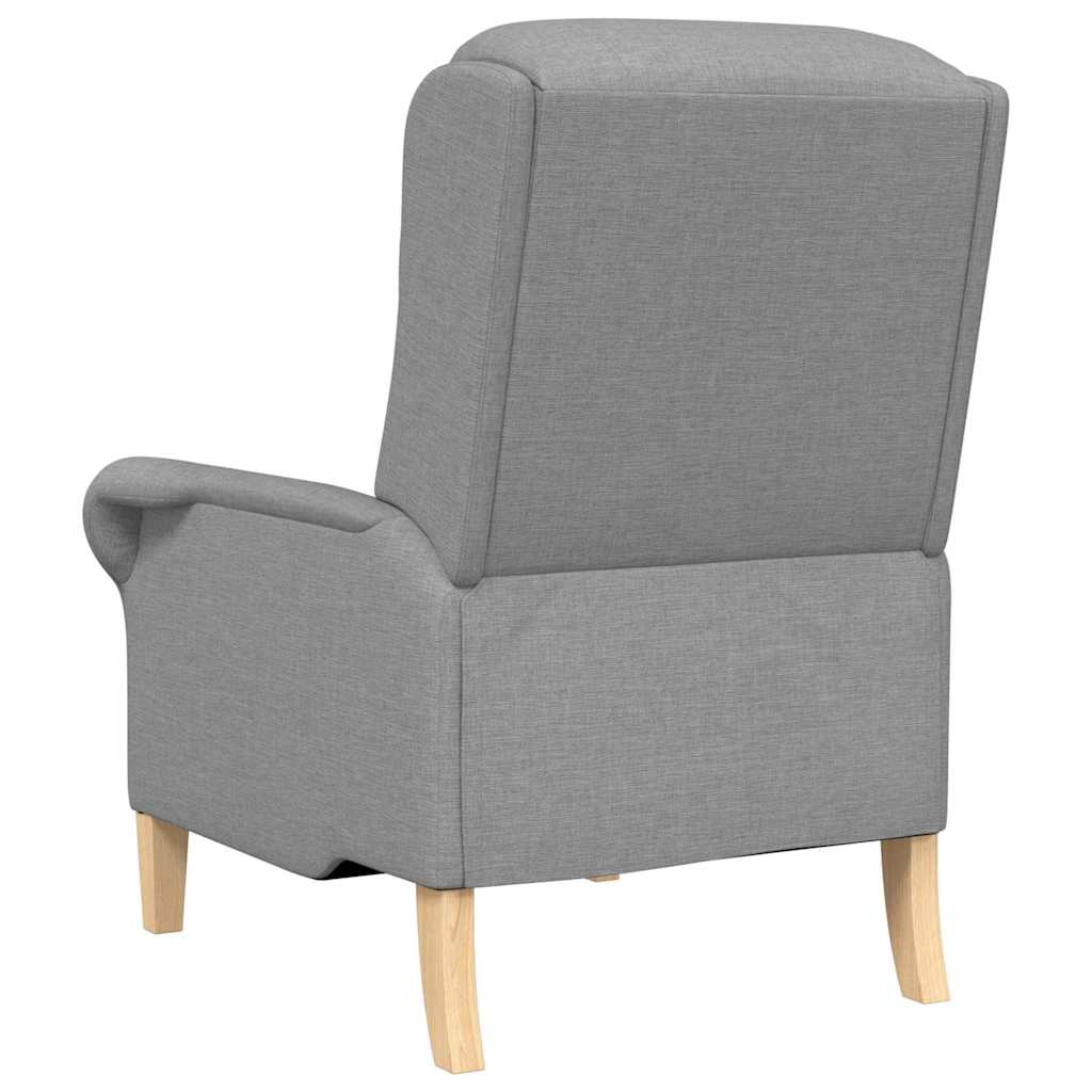 Fauteuil Lichtgrijs 76 x 94 x 102 cm Stof