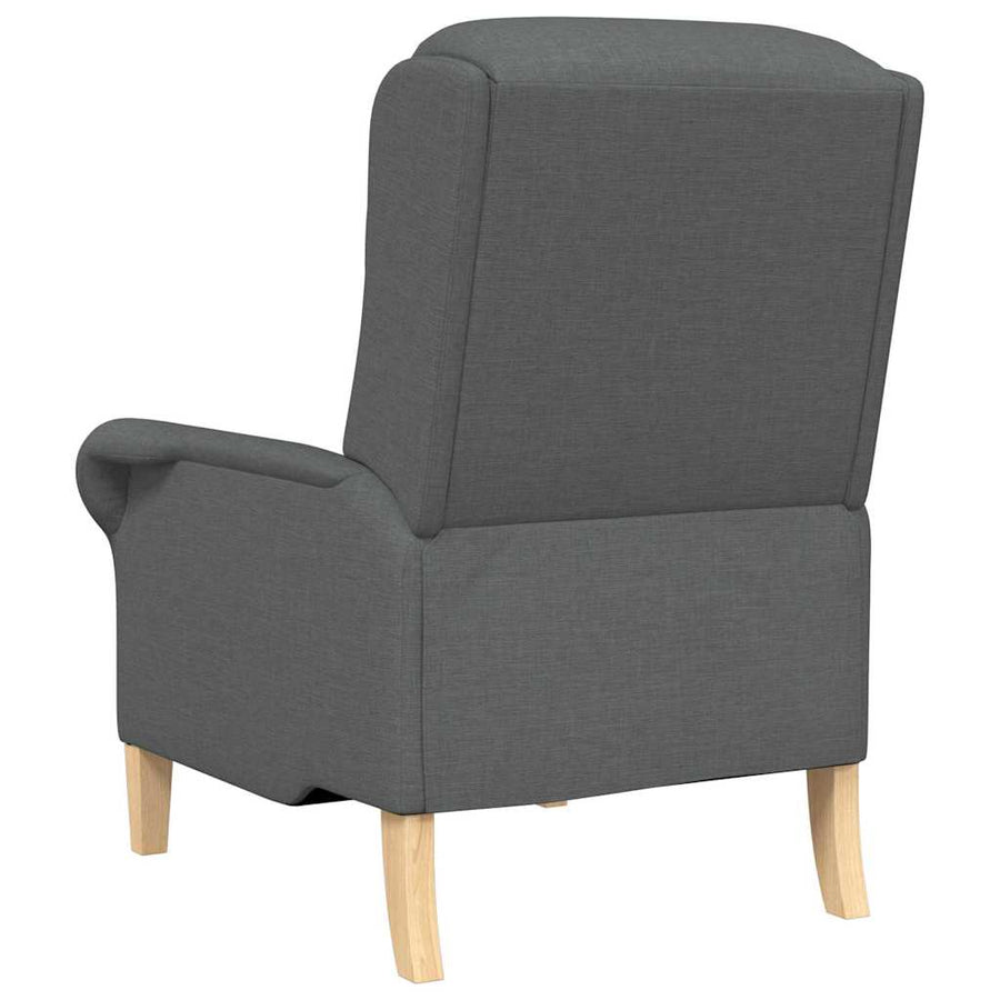 Fauteuil Donkergrijs 76 x 94 x 102 cm Stof