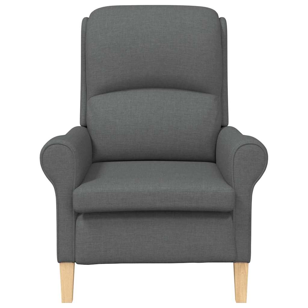 Fauteuil Donkergrijs 76 x 94 x 102 cm Stof
