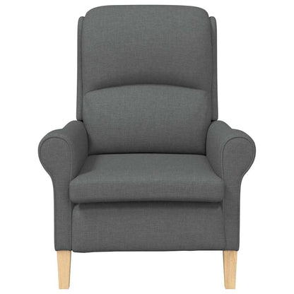 Fauteuil Donkergrijs 76 x 94 x 102 cm Stof