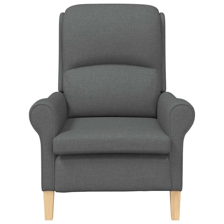Fauteuil Donkergrijs 76 x 94 x 102 cm Stof