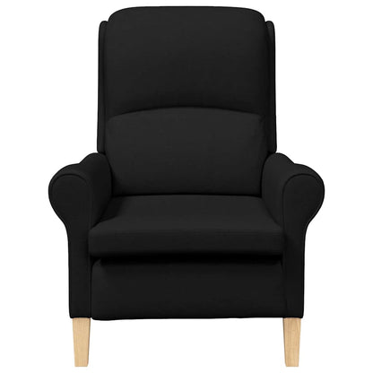 Fauteuil Zwart 76 x 94 x 102 cm Stof