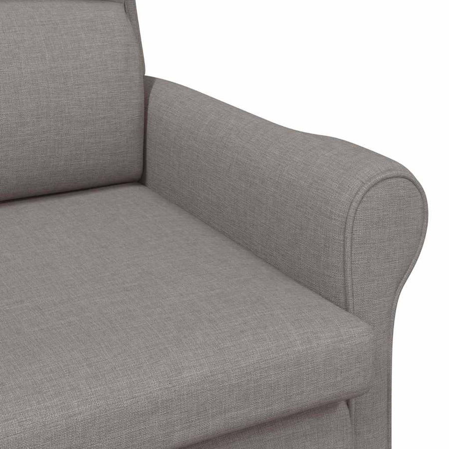 Fauteuil Taupe 76 x 94 x 102 cm Stof
