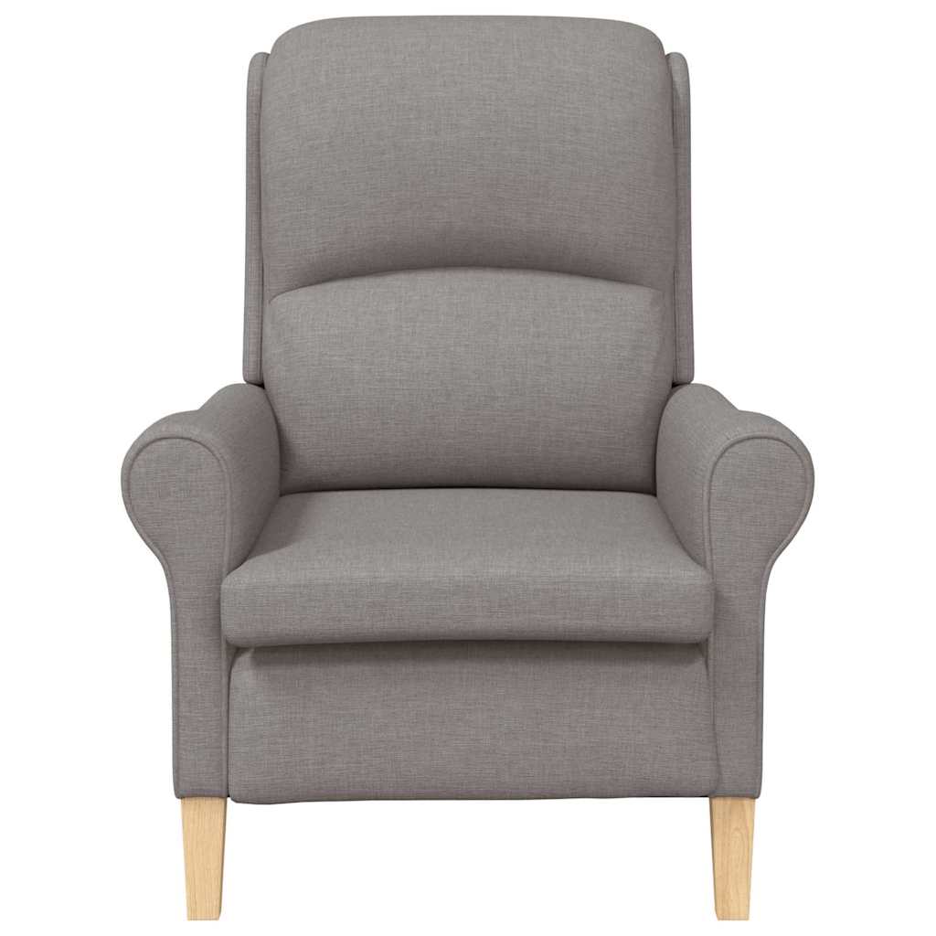 Fauteuil Taupe 76 x 94 x 102 cm Stof