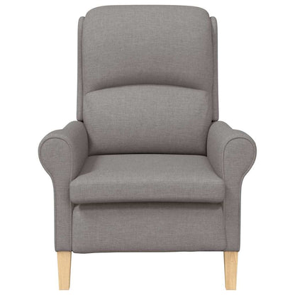 Fauteuil Taupe 76 x 94 x 102 cm Stof