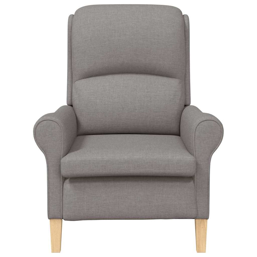Fauteuil Taupe 76 x 94 x 102 cm Stof