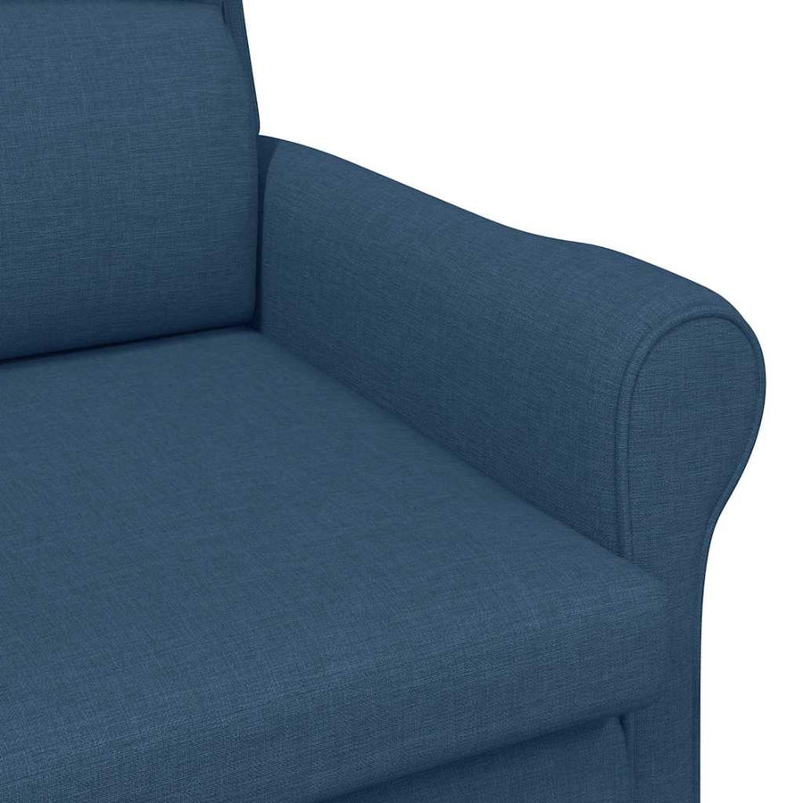 Fauteuil Blauw 52 cm Stof