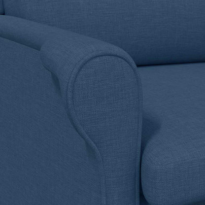 Fauteuil Blauw 52 cm Stof