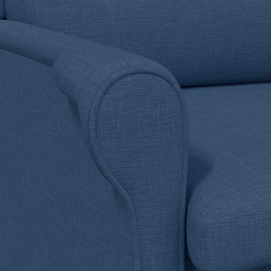Fauteuil Blauw 52 cm Stof