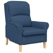 Fauteuil Blauw 52 cm Stof