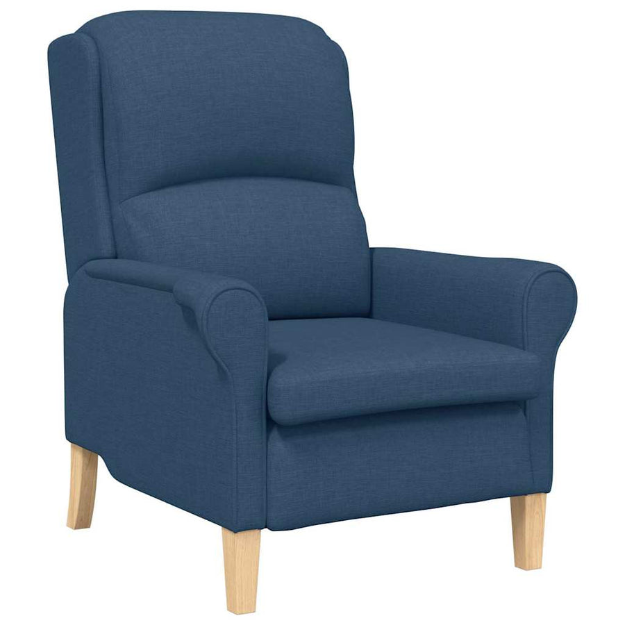 Fauteuil Blauw 52 cm Stof