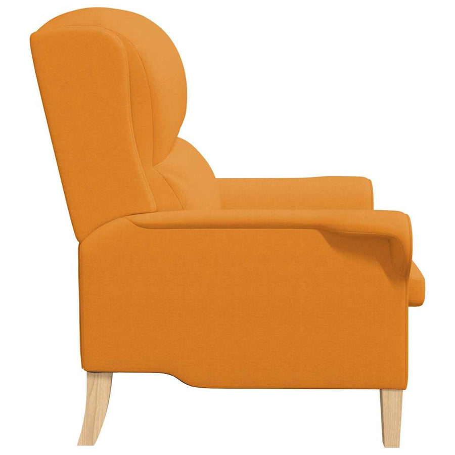 Fauteuil Donkergeel 76 x 94 x 102 cm Stof
