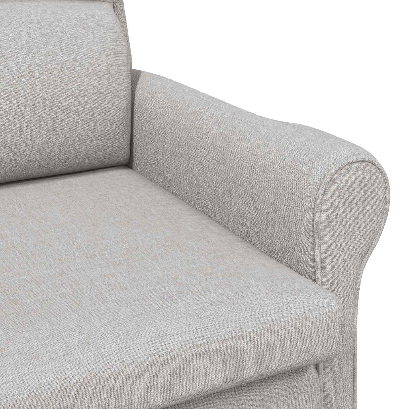 Fauteuil Wolken grijs 76 x 94 x 102 cm Stof