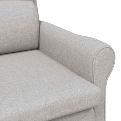 Fauteuil Wolken grijs 76 x 94 x 102 cm Stof
