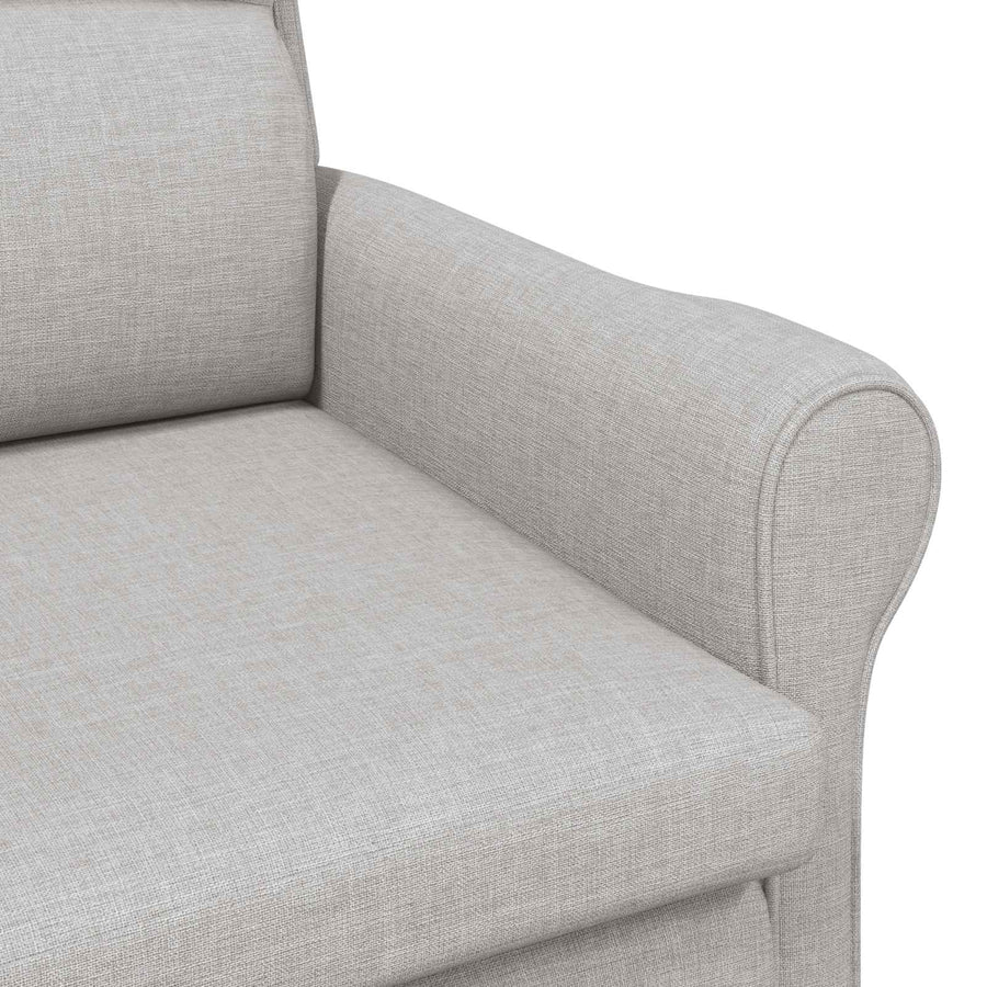Fauteuil Wolken grijs 76 x 94 x 102 cm Stof
