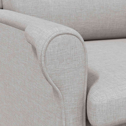 Fauteuil Wolken grijs 76 x 94 x 102 cm Stof
