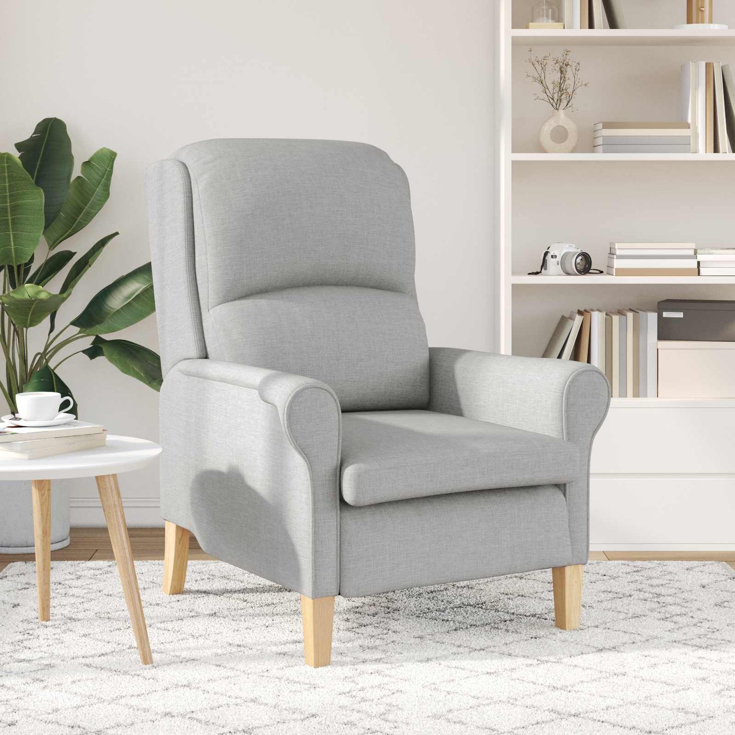Fauteuil Wolken grijs 76 x 94 x 102 cm Stof