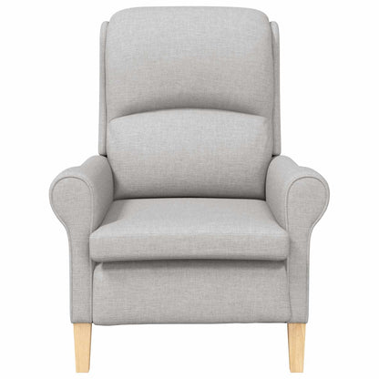 Fauteuil Wolken grijs 76 x 94 x 102 cm Stof