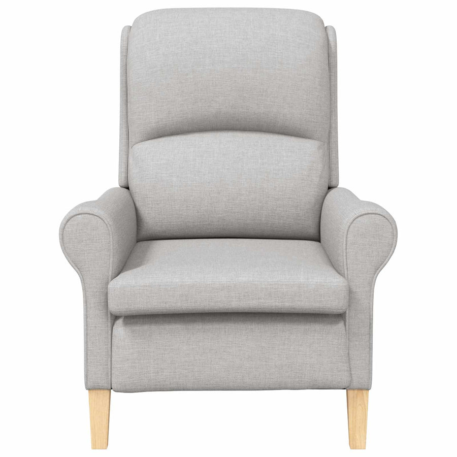 Fauteuil Wolken grijs 76 x 94 x 102 cm Stof