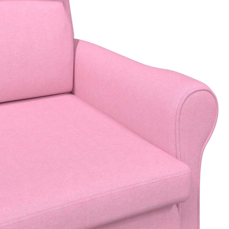 Fauteuil Roze 76 x 94 x 102 cm Stof