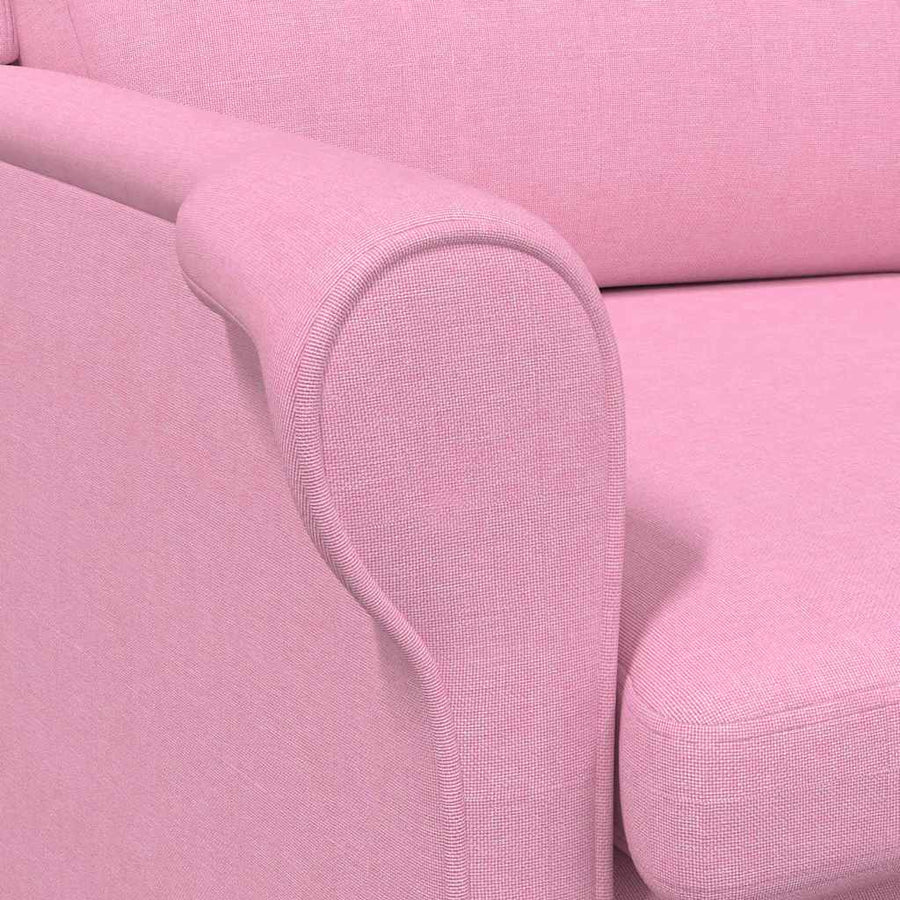 Fauteuil Roze 76 x 94 x 102 cm Stof