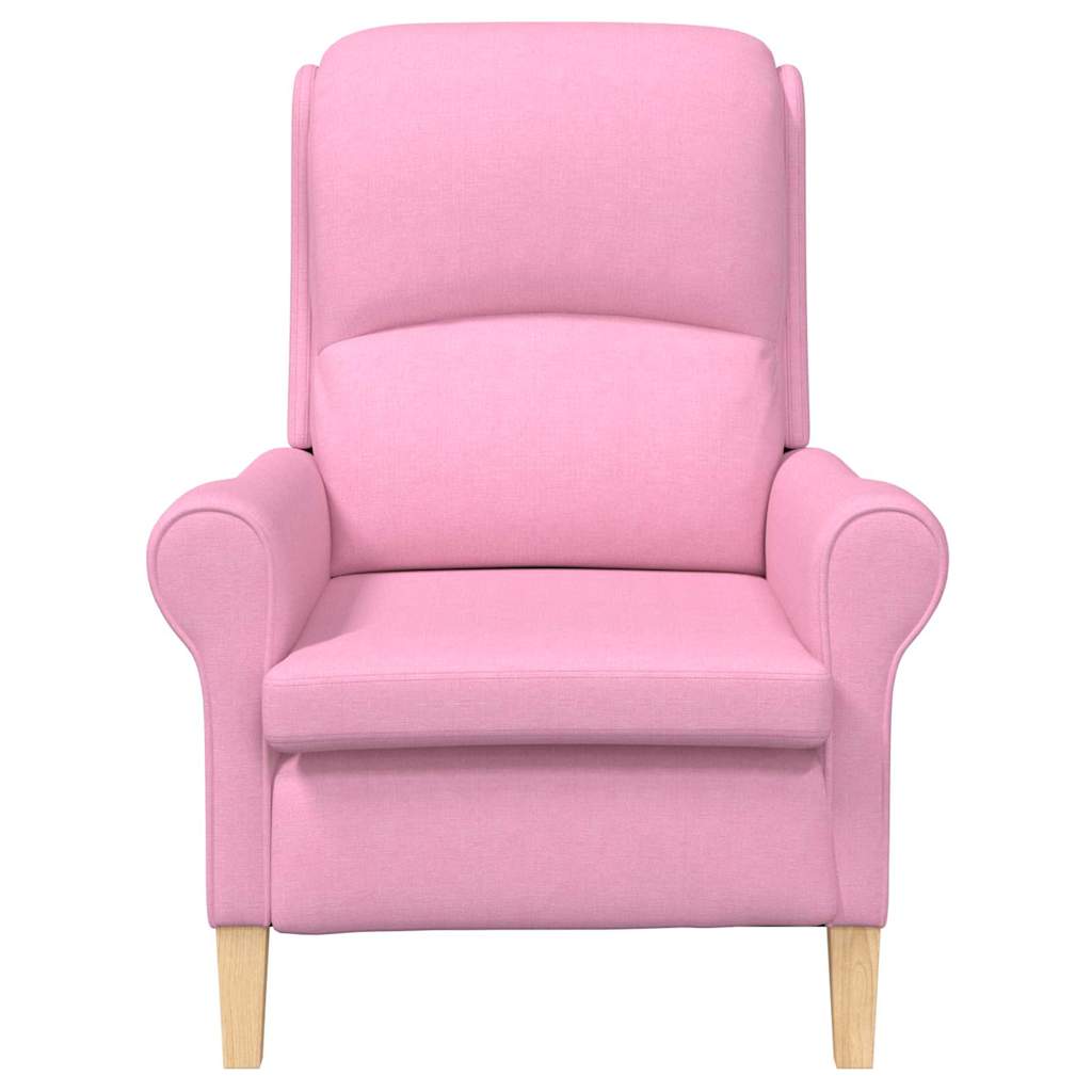 Fauteuil Roze 76 x 94 x 102 cm Stof