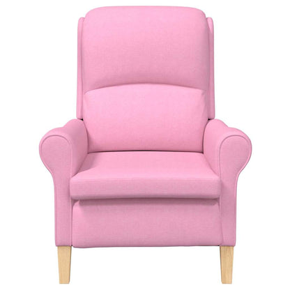 Fauteuil Roze 76 x 94 x 102 cm Stof