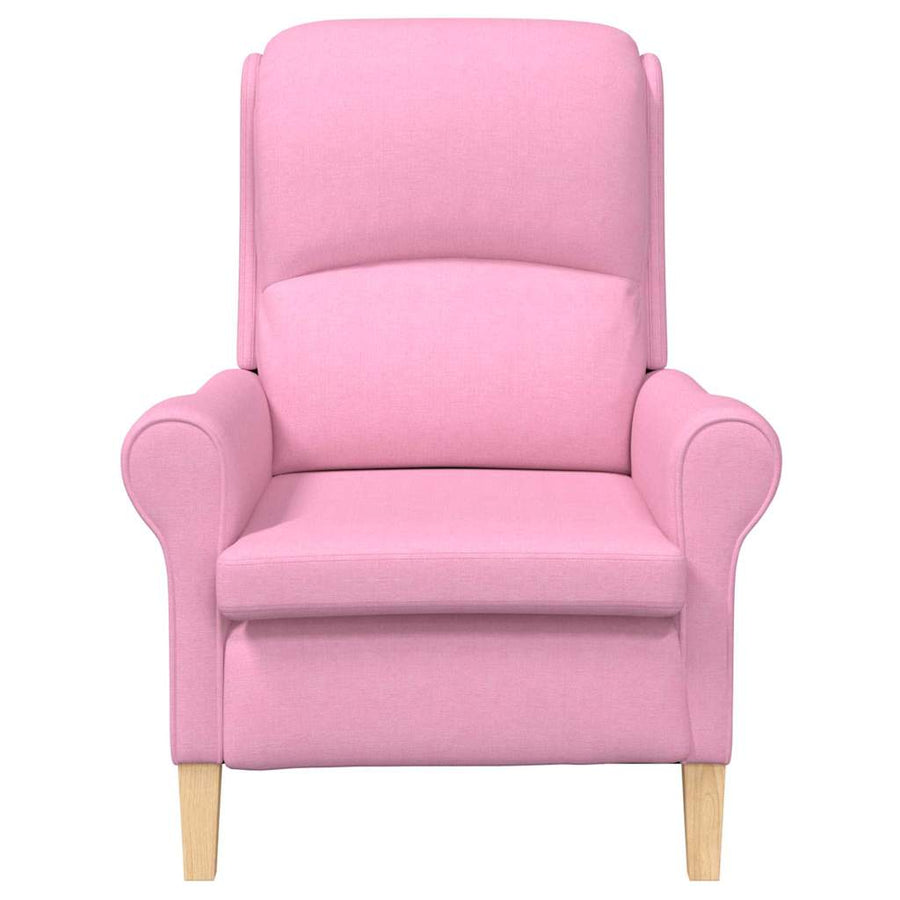 Fauteuil Roze 76 x 94 x 102 cm Stof