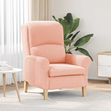 Fauteuil Roze 76 x 94 x 102 cm Zachte Sherpa stof