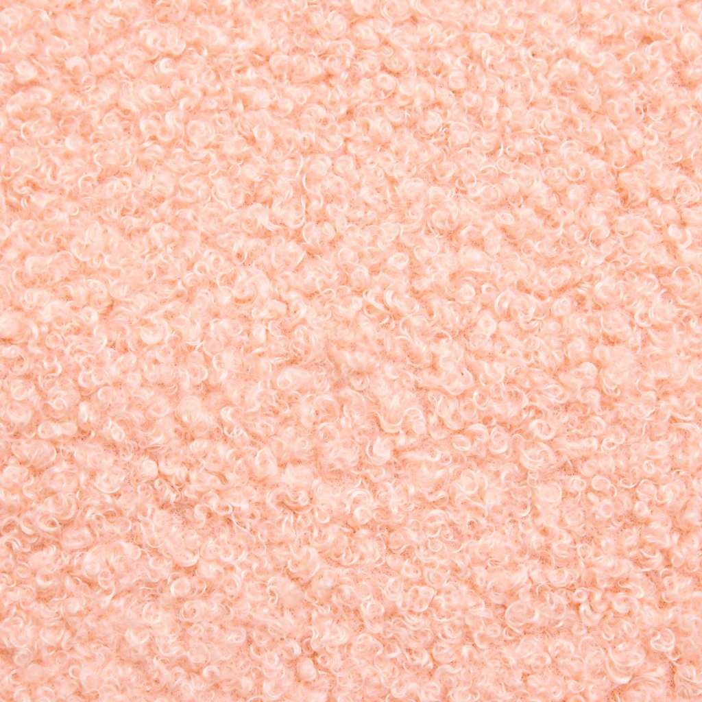 Fauteuil Roze 76 x 94 x 102 cm Zachte Sherpa stof