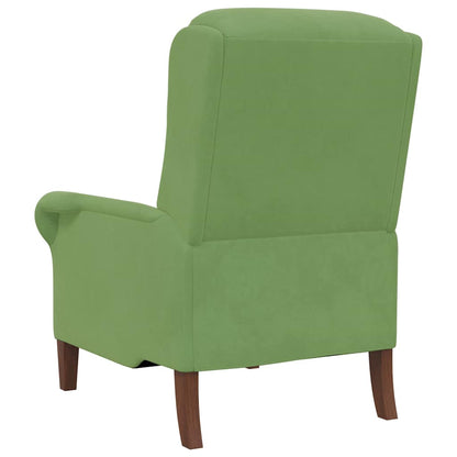 Fauteuil Lichtgroen 76 x 94 x 102 cm Fluweel