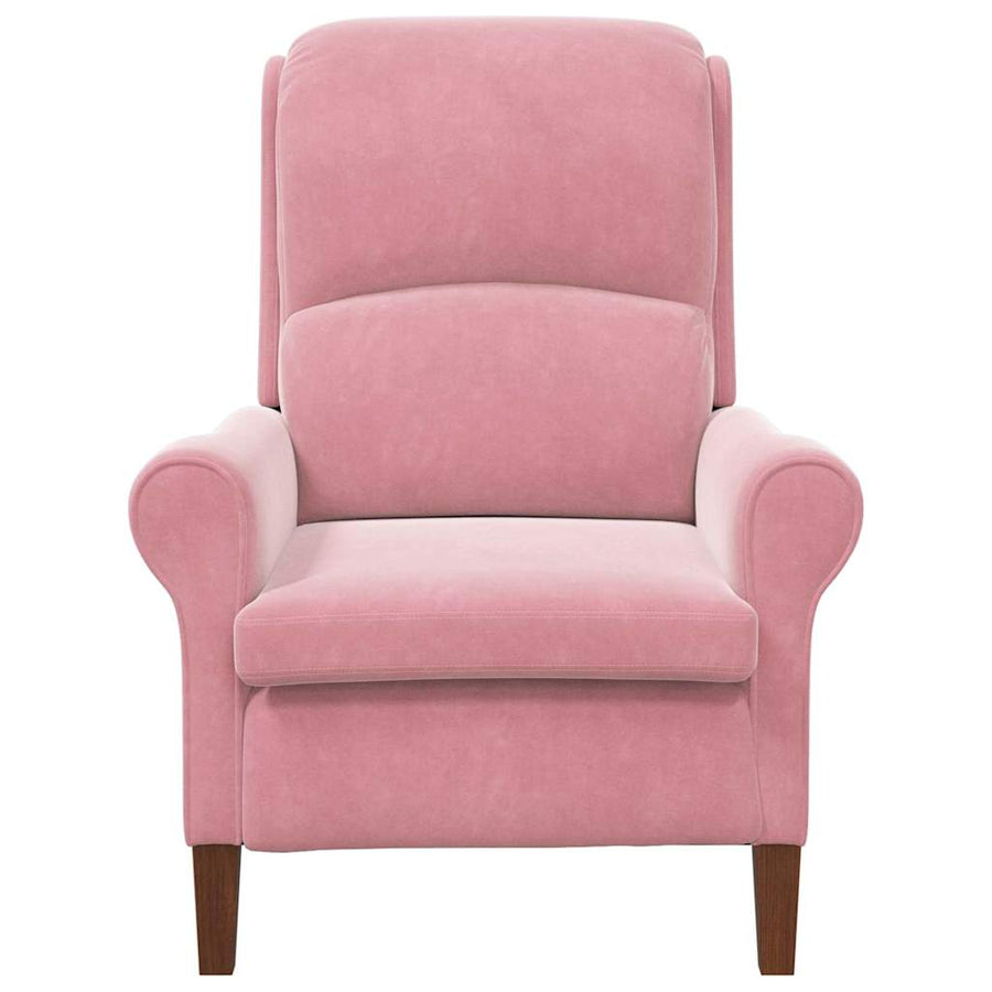 Fauteuil Roze 76 x 94 x 102 cm Fluweel