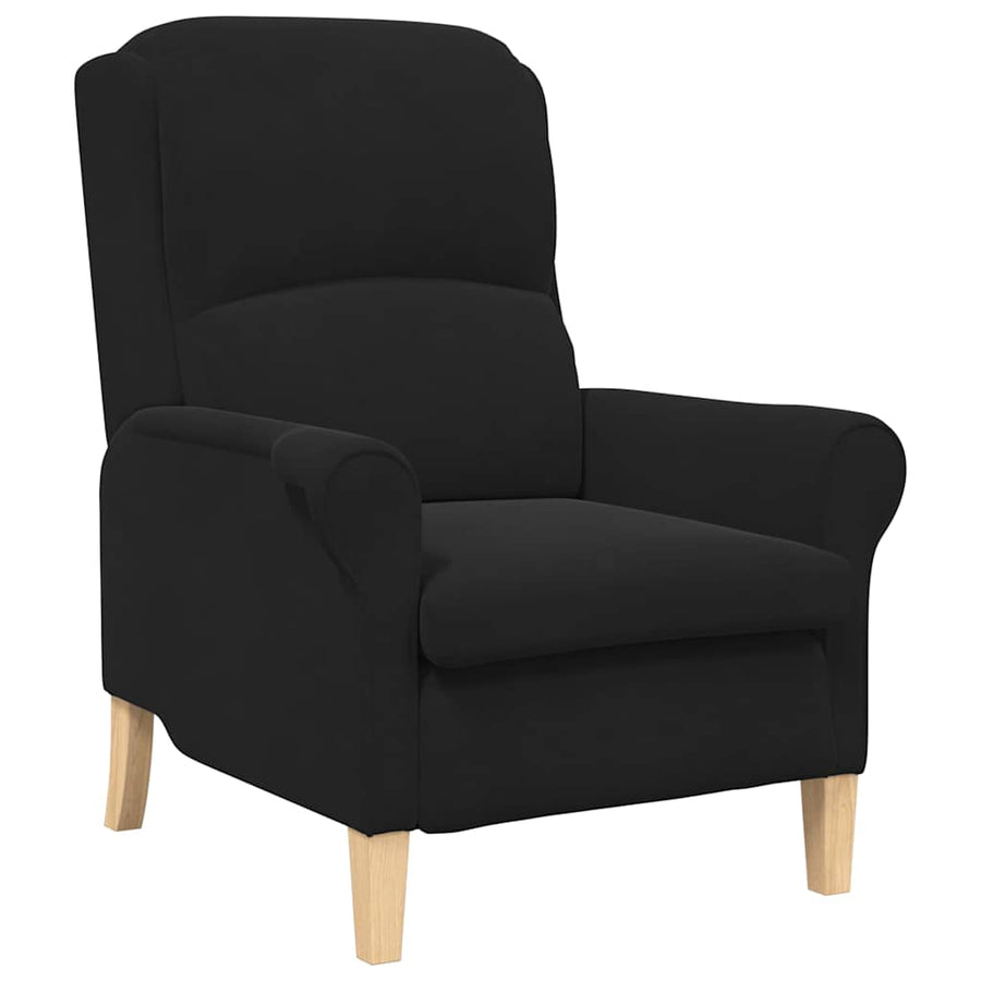 Fauteuil Zwart 76 x 94 x 102 cm Fluweel