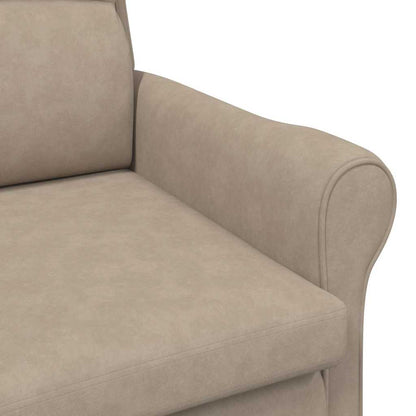 Fauteuil Taupe 76 x 94 x 102 cm Microfibre