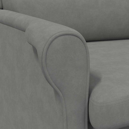 Fauteuil Donkergrijs 76 x 94 x 102 cm Microvezel