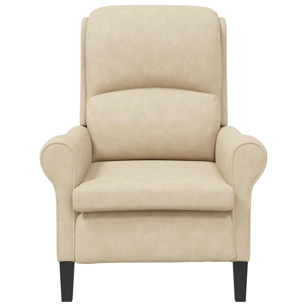 Fauteuil Crème 76 x 94 x 102 cm Microvezel