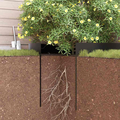 Worteldoek Zwart 0,7 x 5 m Polyetheen