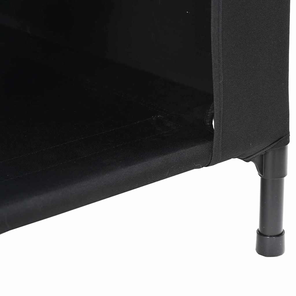 Huis voor Huisdieren Zwart 110 x 75 x 90 cm Staal