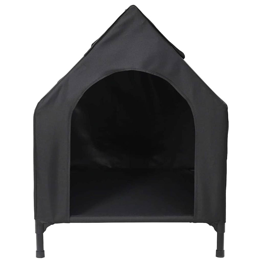 Huis voor Huisdieren Zwart 110 x 75 x 90 cm Staal