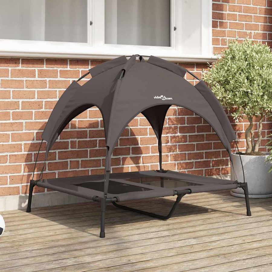 Hondenbed Staal 92 x 77 x 82,5 cm Bruin
